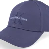 Adjustable-Calvin Klein Monogram Cap Blue Adjustable -