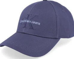 Adjustable-Calvin Klein Monogram Cap Blue Adjustable -