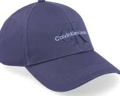 Adjustable-Calvin Klein Monogram Cap Blue Adjustable -