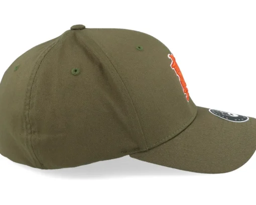 Flexfit-Bearded Man Monogram Olive Flexfit -