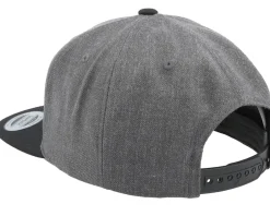 Snapback-Skillfish Monster Of The Depth Fish Charcoal/Black Snapback -