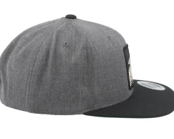 Snapback-Skillfish Monster Of The Depth Fish Charcoal/Black Snapback -