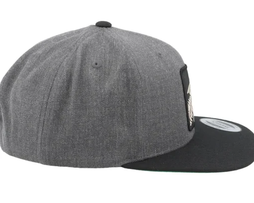 Snapback-Skillfish Monster Of The Depth Fish Charcoal/Black Snapback -