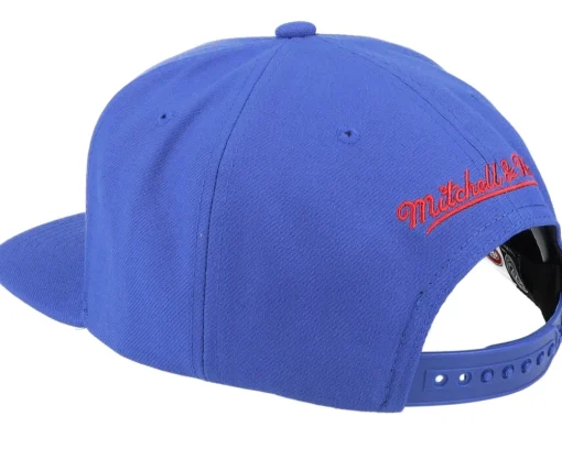 Snapback-Mitchell & Ness Montreal Canadiens Alternate Flip Snapback - Blue
