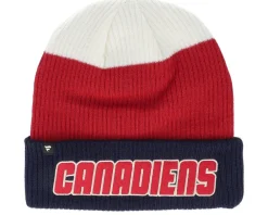 Outlet Fanatics Montreal Canadiens Showboat Navy/Cardinal/White Cuff - Blue, Red