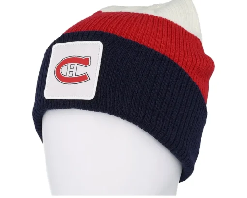 Outlet Fanatics Montreal Canadiens Showboat Navy/Cardinal/White Cuff - Blue, Red
