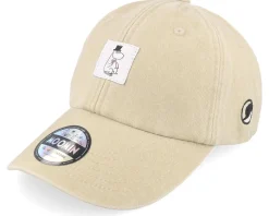 Dad Cap-Moomin Pappa Stone Denim Dad Cap - Beige