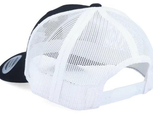 Trucker-Hunter Moose Black/White Trucker -