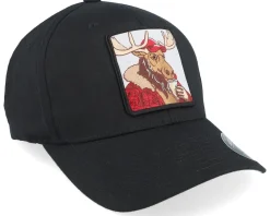 Flexfit-Hunter Moose Coffee Black Flexfit -