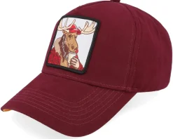 Adjustable-Hunter Moose Coffee Maroon/Yellow A-frame Adjustable -