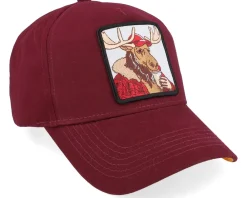 Adjustable-Hunter Moose Coffee Maroon/Yellow A-frame Adjustable -