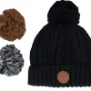 Pom Beanies-Cabaïa Moscow Mule Black Pom -