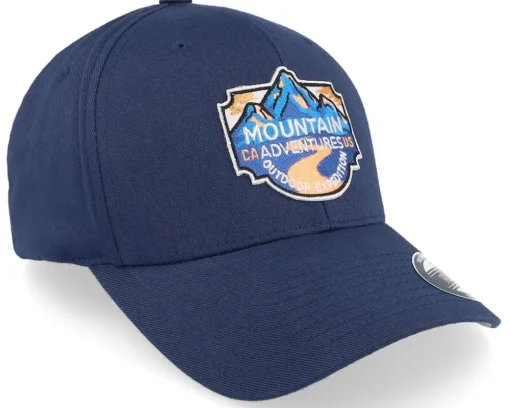 Flexfit-Wild Spirit Mountain Adventures Navy Flexfit - Blue