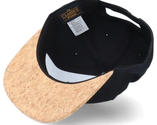 Snapback-Skillfish Mountain Badge Fish Black/Cork Snapback -