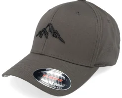 Hot Wild Spirit Mountain 3d Black/Dark Flexfit - Grey