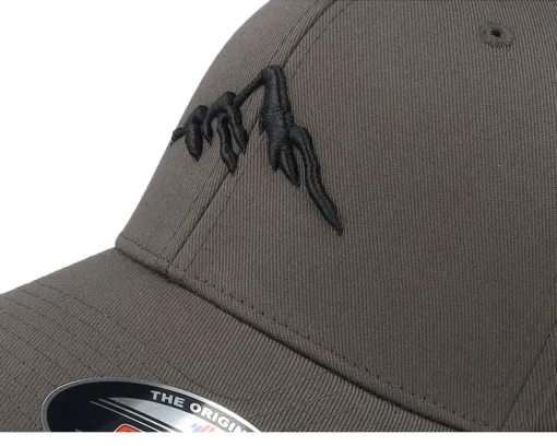 Hot Wild Spirit Mountain 3d Black/Dark Flexfit - Grey