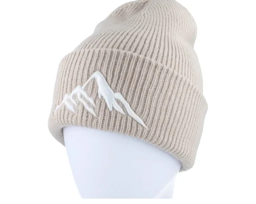 Best Wild Spirit Mountain 3d Natural Stone Soft Deep Cuff - Beige