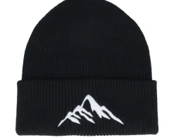 Cuff Beanies-Wild Spirit Mountain 3d Vanilla Soft Deep Cuff - White
