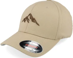 Clearance Wild Spirit Mountain 3d White/Olive Flexfit - Green