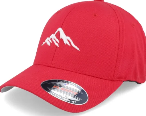 Clearance Wild Spirit Mountain 3d White/ Flexfit - Pink