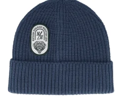 Fashion Northern Hooligans Mountainlions Beanie Steel Blue Cuff -