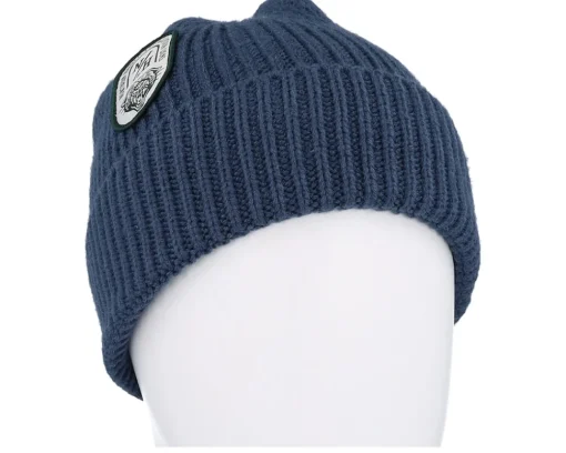 Fashion Northern Hooligans Mountainlions Beanie Steel Blue Cuff -