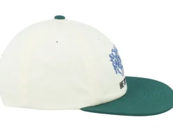 Snapback-HUF Movement 6 Panel Linen/Green Snapback -