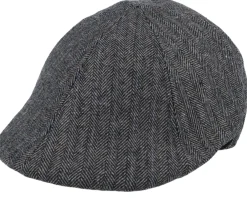 Flat Caps-Barts Mr. Mitchell Cap Dark Grey Flat Cap -