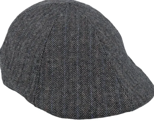 Flat Caps-Barts Mr. Mitchell Cap Dark Grey Flat Cap -
