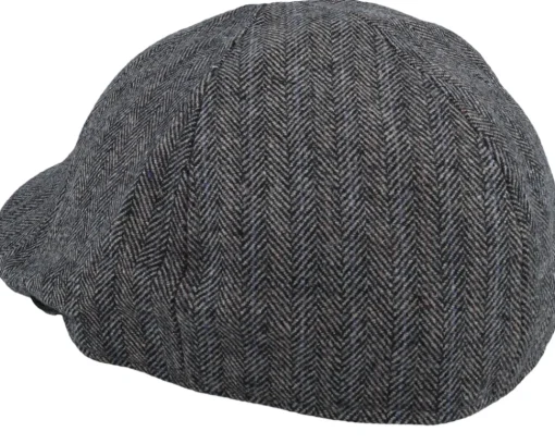 Flat Caps-Barts Mr. Mitchell Cap Dark Grey Flat Cap -