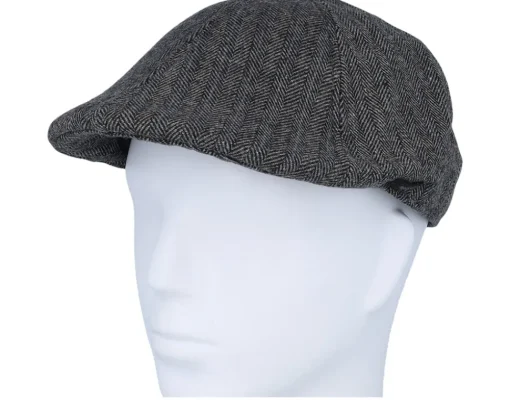 Flat Caps-Barts Mr. Mitchell Cap Dark Grey Flat Cap -