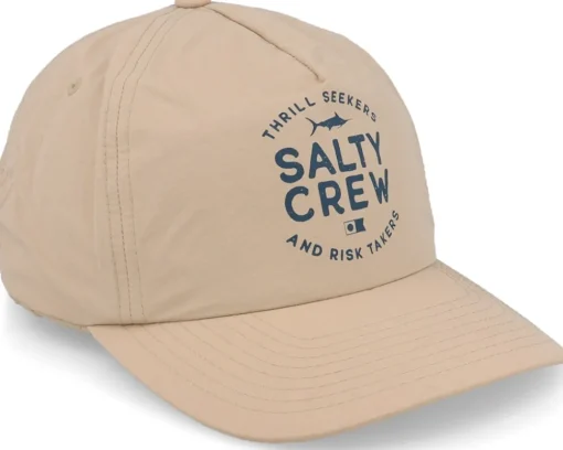 Best Salty Crew Mullet 5 Panel Khaki Ear Flap -