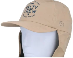 Best Salty Crew Mullet 5 Panel Khaki Ear Flap -