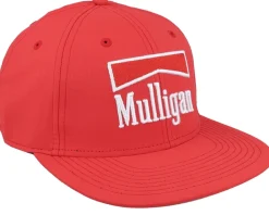 Snapback-American Needle Mulligan Covert 19Th Hole Golf Red Snapback -