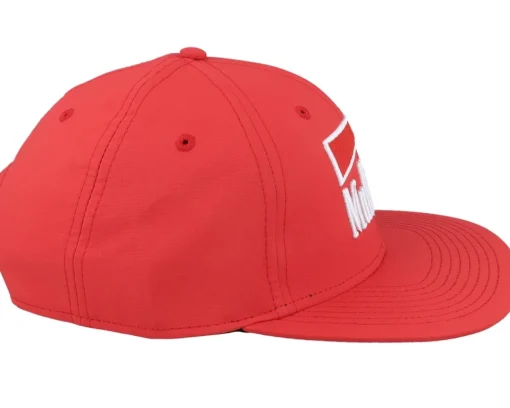 Snapback-American Needle Mulligan Covert 19Th Hole Golf Red Snapback -