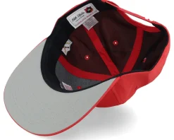 Snapback-American Needle Mulligan Covert 19Th Hole Golf Red Snapback -