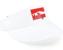 Visor-American Needle Mulligan Tour Visior 19th Hole Golf White Visor -