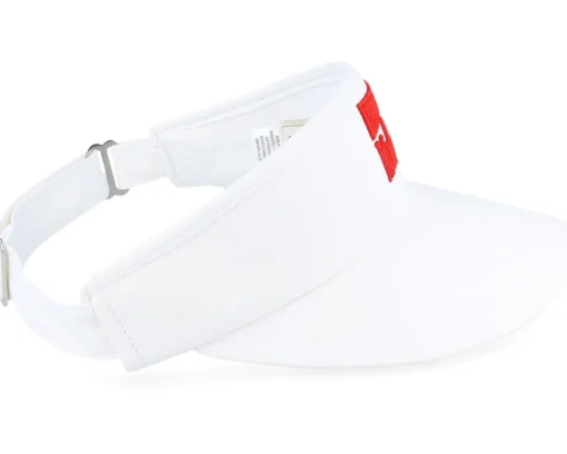 Visor-American Needle Mulligan Tour Visior 19th Hole Golf White Visor -