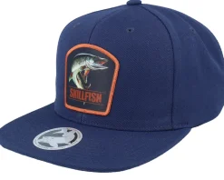 Sale Skillfish Muskellunge Muskie Navy Snapback -