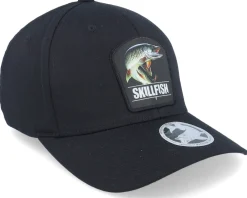 Sale Skillfish Muskellunge Muskie Wooly Combed Black Flexfit -