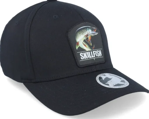 Sale Skillfish Muskellunge Muskie Wooly Combed Black Flexfit -