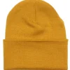 Fashion Beechfield Mustard Cuff Blank Beanie - Yellow
