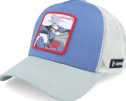 Trucker-Capslab Naruto Kakashi Grey/Blue A-Frame Trucker -