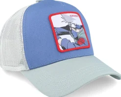 Trucker-Capslab Naruto Kakashi Grey/Blue A-Frame Trucker -