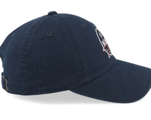 Dad Cap-American Needle Nasa Ballpark Navy Dad Cap -