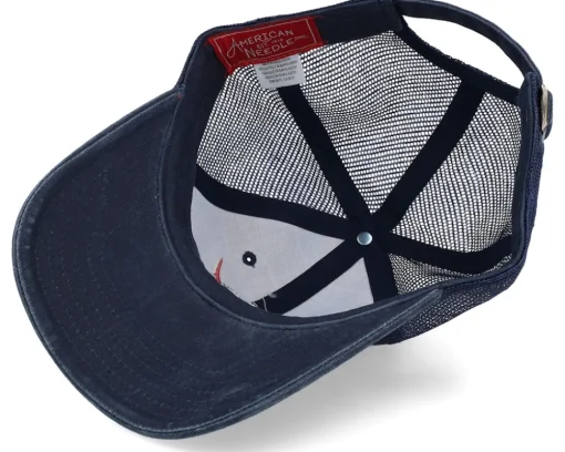 Trucker-American Needle Nasa Raglan Bones Navy Trucker -