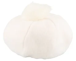 Berets-Brixton Natalie Oversized Pom Off White Beret -