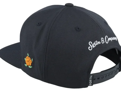 Snapback-SQRTN Naturen Cap Black Snapback -