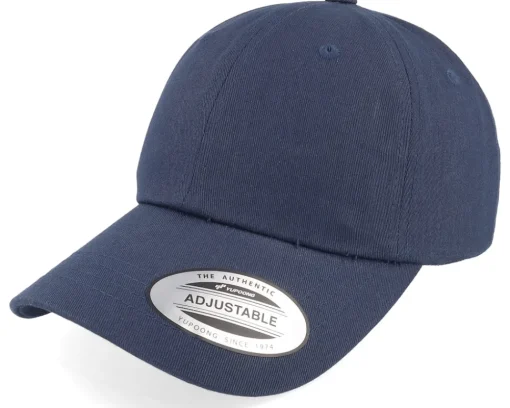 Dad Cap-Yupoong Navy Dad Cap -