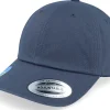 Dad Cap-Yupoong Navy Ecowash Dad Cap -